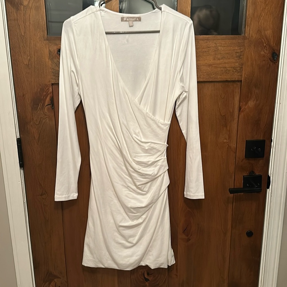 Athleta Wilder Wrap Long sleeve dress